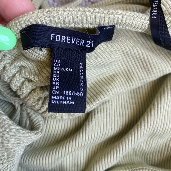 Green Forever 21 Jumpsuit - Picture 2 of 2